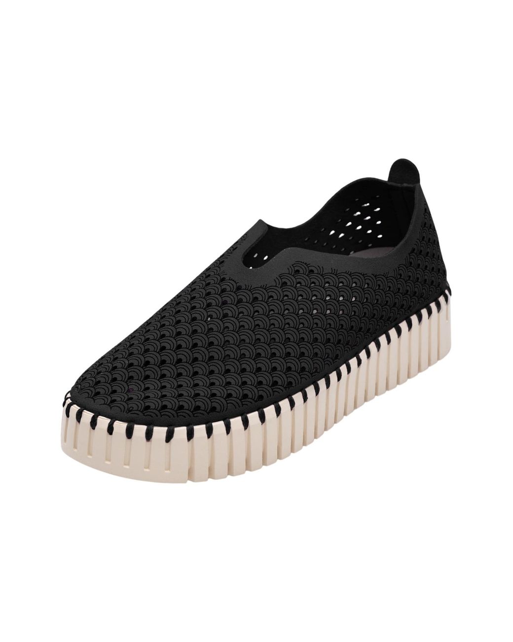 Ilse Jacobsen Black Slip On Tulip
