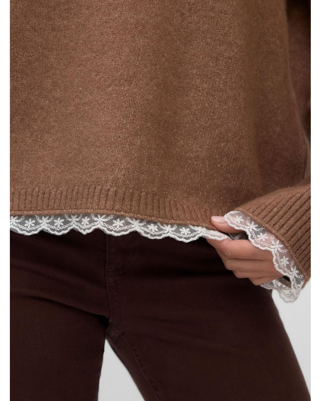 Vero Moda Brown Pullover