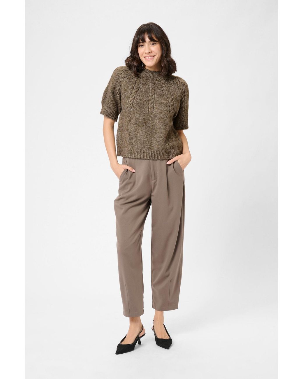 Kaffe Gray Pullover Kacuba