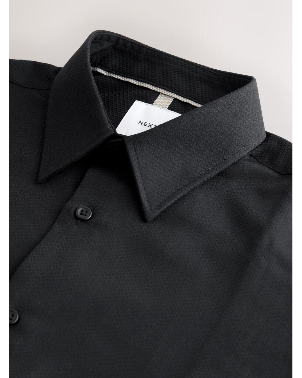 Next Hemd in Black für Herren