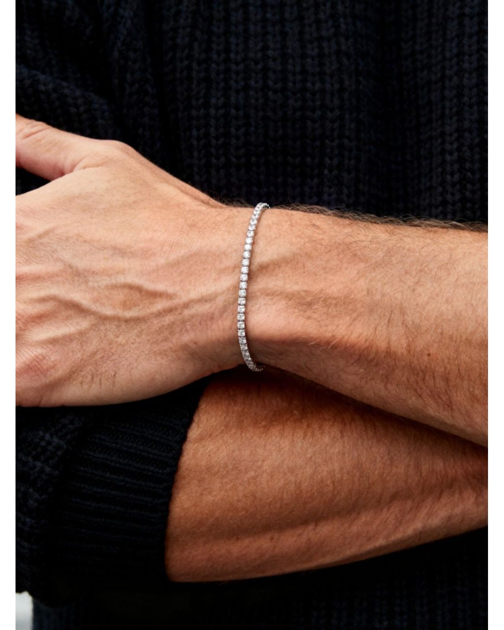 Arka Armband Dazzle in White für Herren