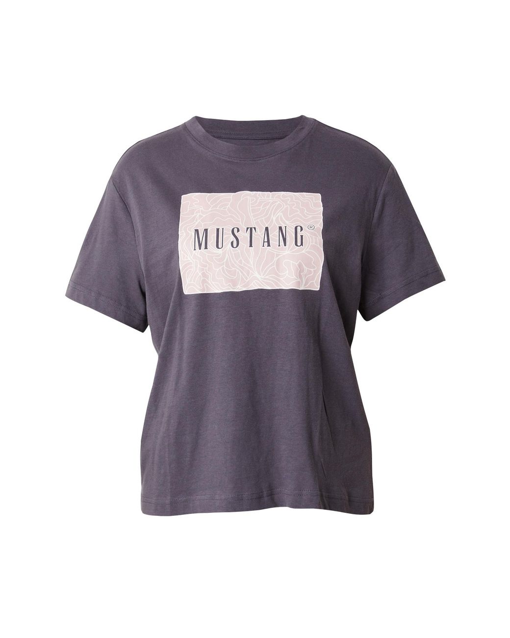 Mustang T-shirt 'alina' in Lila | Lyst DE