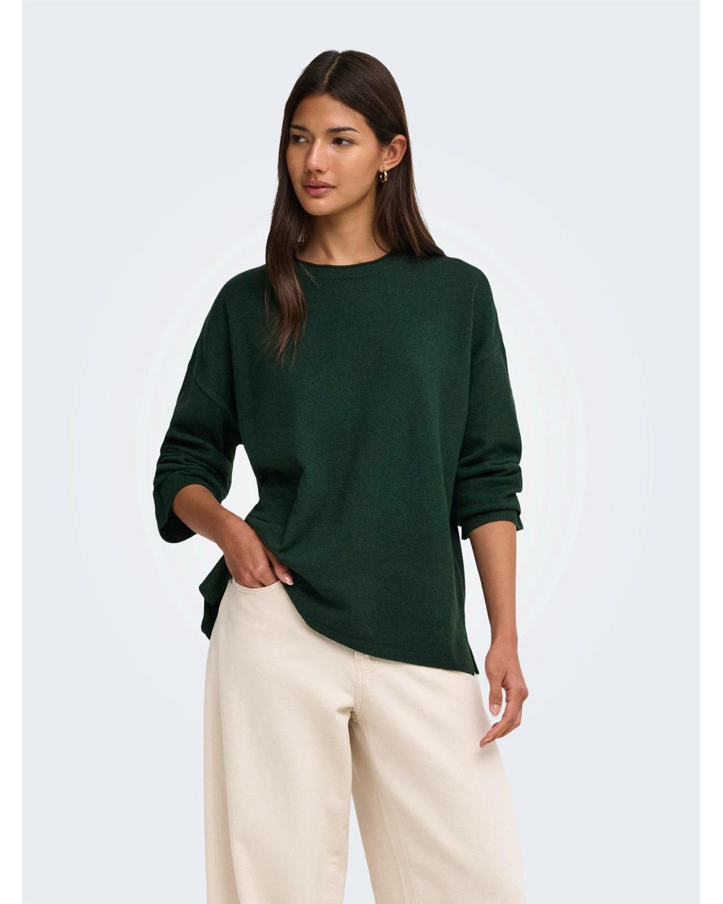 ONLY Green Pullover Onlloyal Amalio