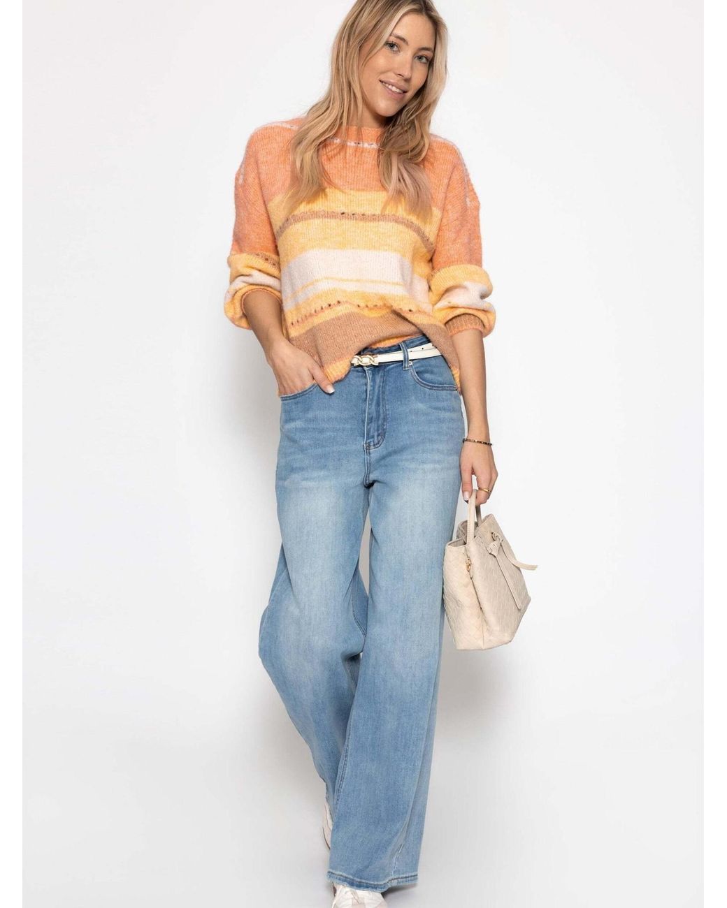 SassyClassy White Pullover