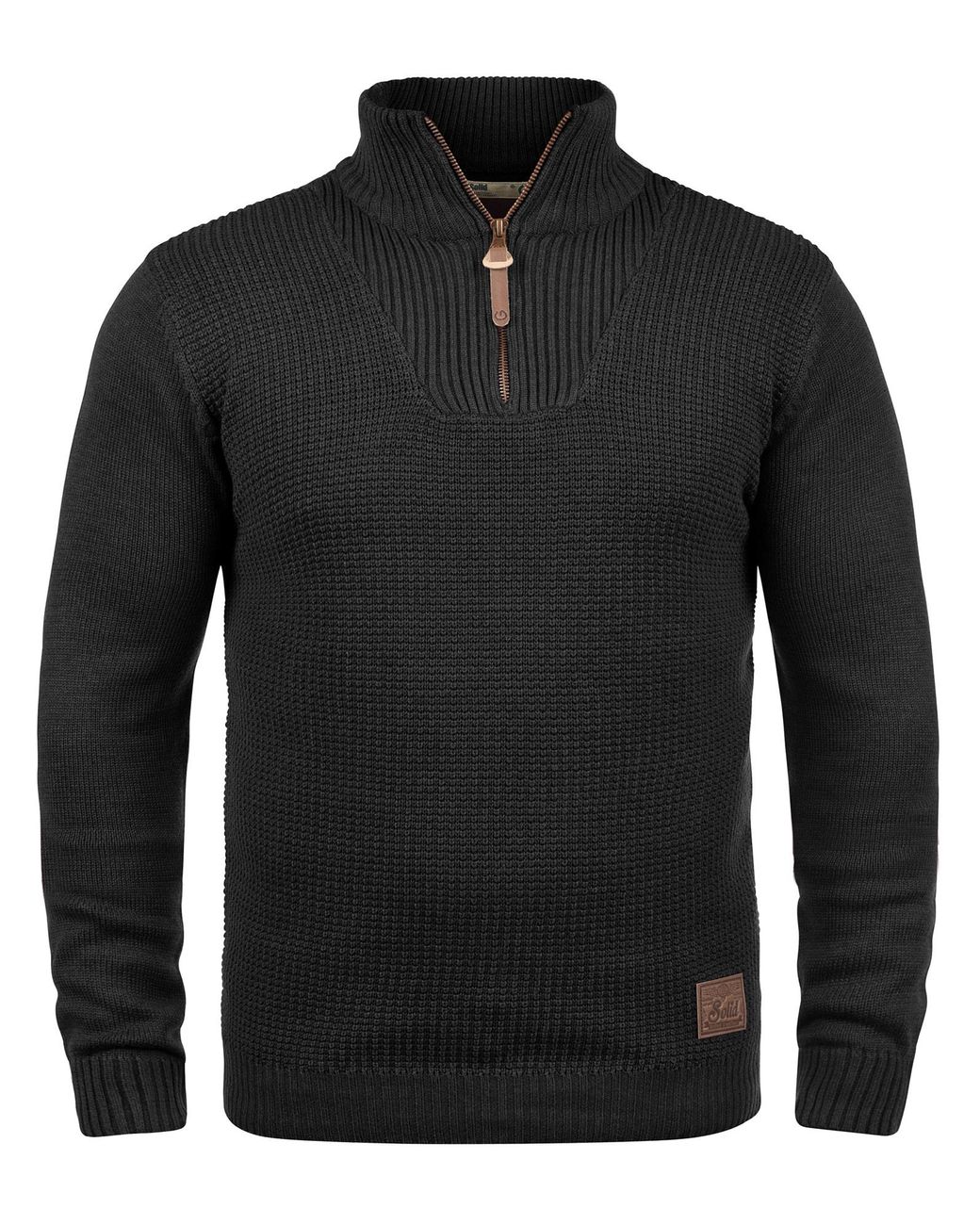 Solid Pullover Tommy in Black für Herren