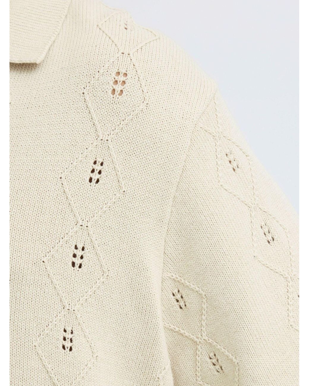 Solid Poloshirt Sdudell in White für Herren