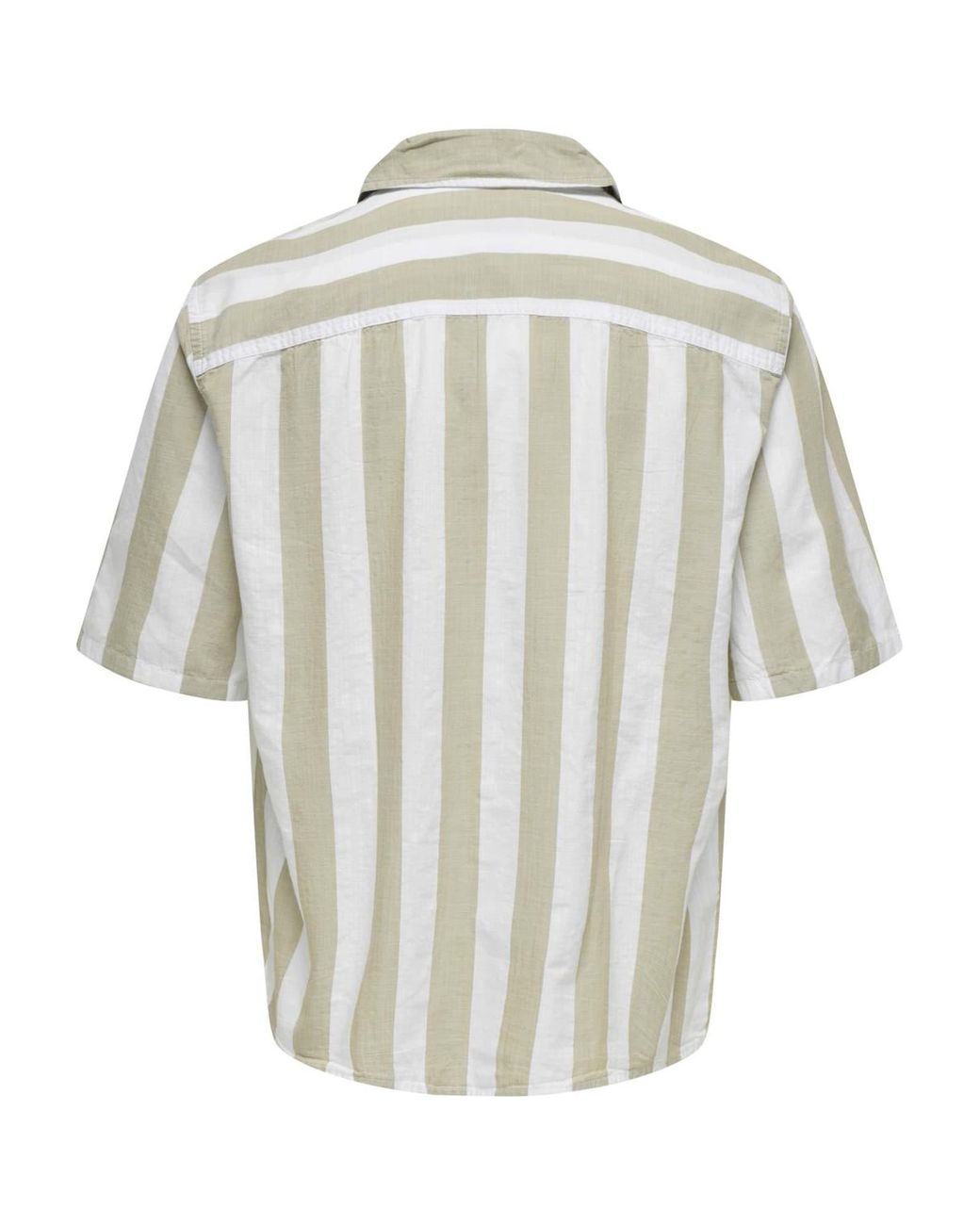 Only & Sons Kurzarmhemd Tes in White für Herren