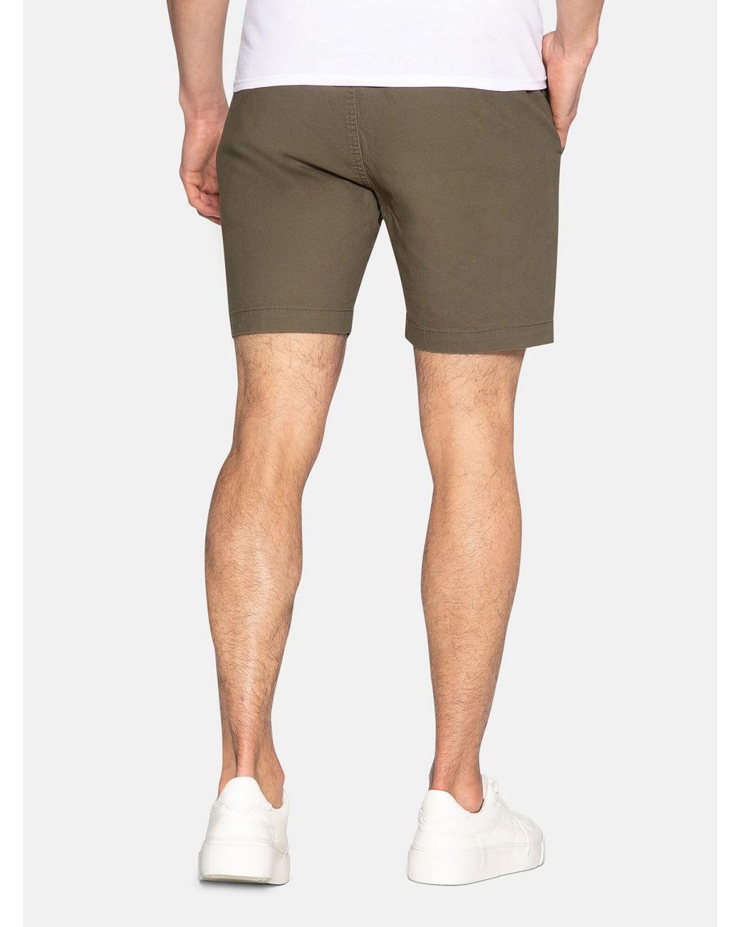 Threadbare Shorts Mambo in Green für Herren