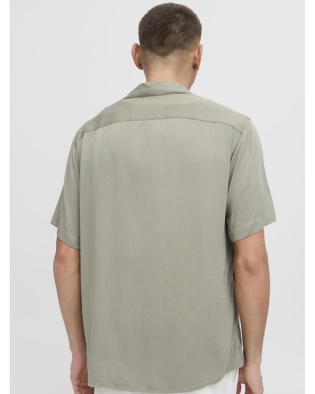 Solid Kurzarmhemd Sdpablo in Gray für Herren