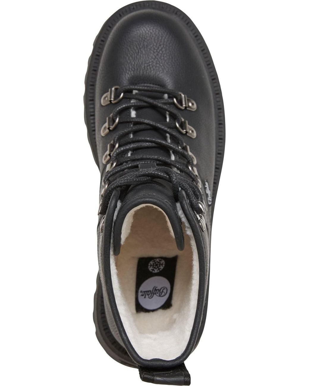 Buffalo Black Schnürstiefelette Aspen