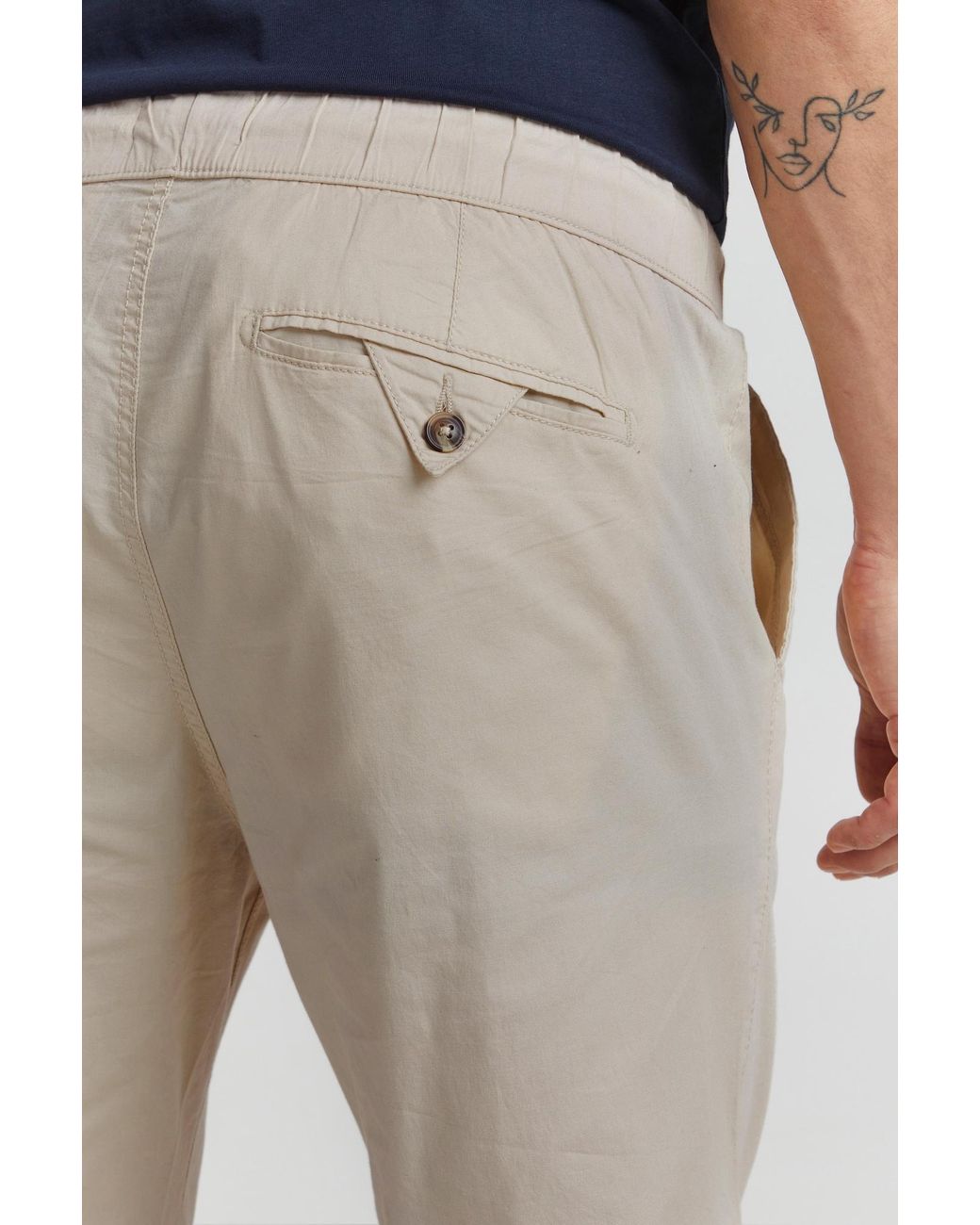 Solid Hose Bod in Natural für Herren