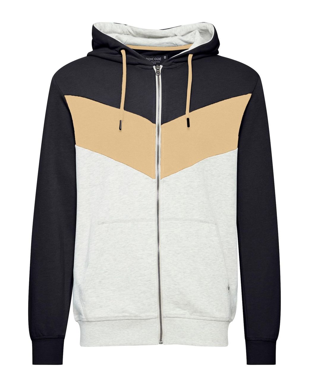 INDICODE Sweatjacke Pock in Black für Herren