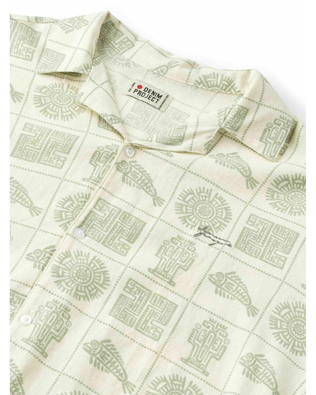 Denim Project Shirt Dpprinted in White für Herren