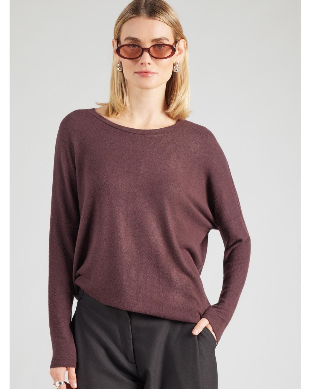 Soya Concept Purple Pullover Biara