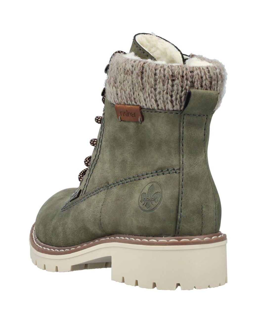 Rieker Green Schnürstiefelette