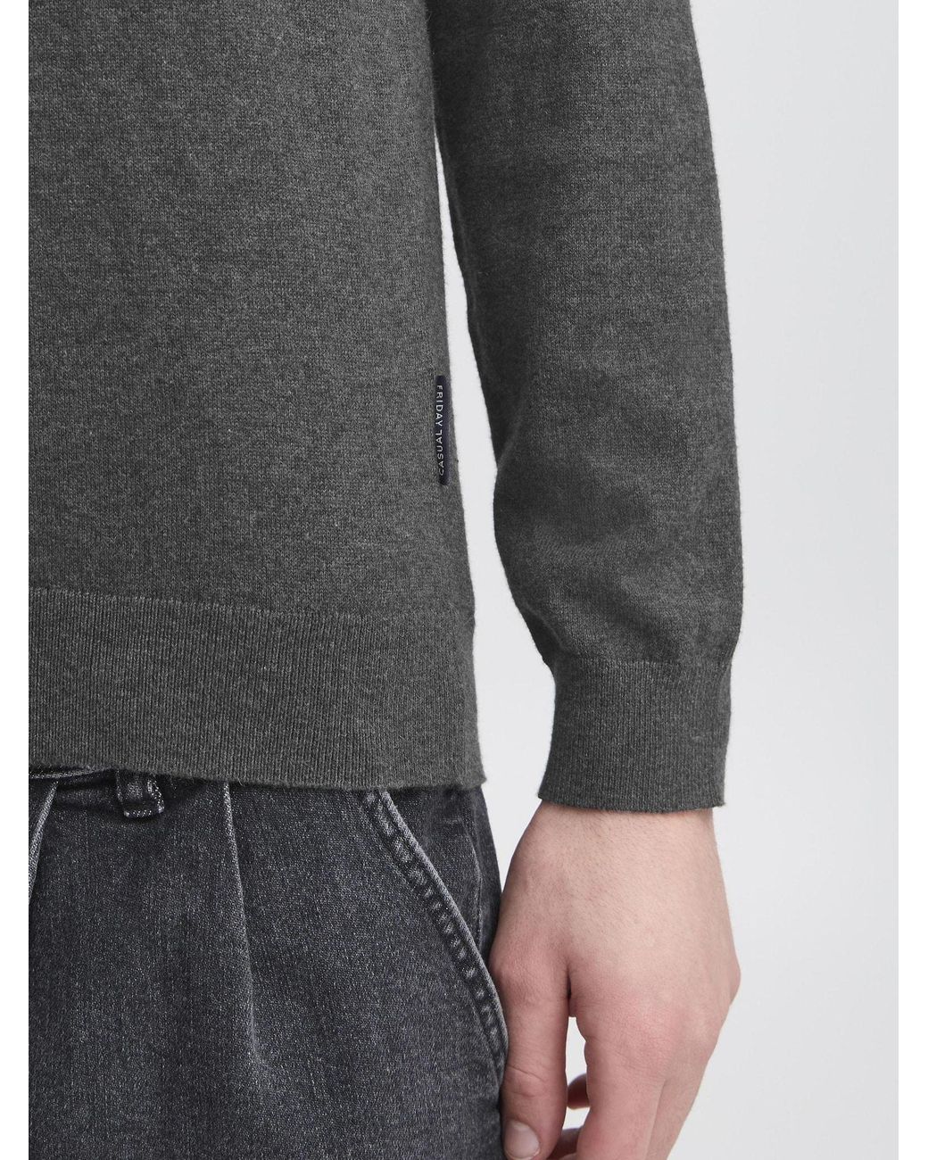 Casual Friday Strickpullover Cffrode in Gray für Herren