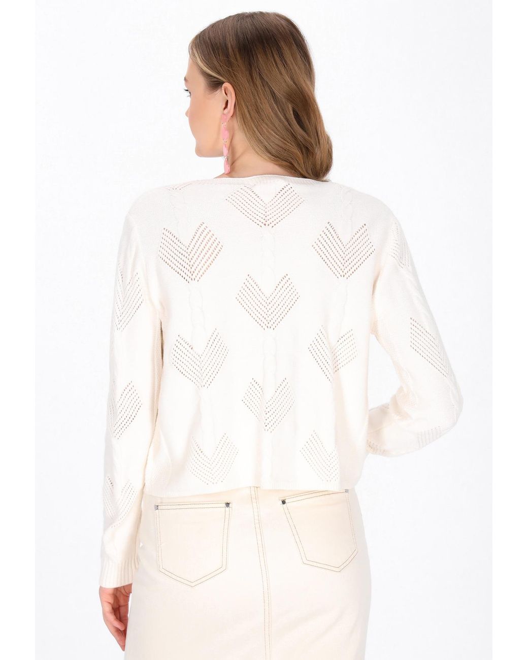 myMo White Pullover