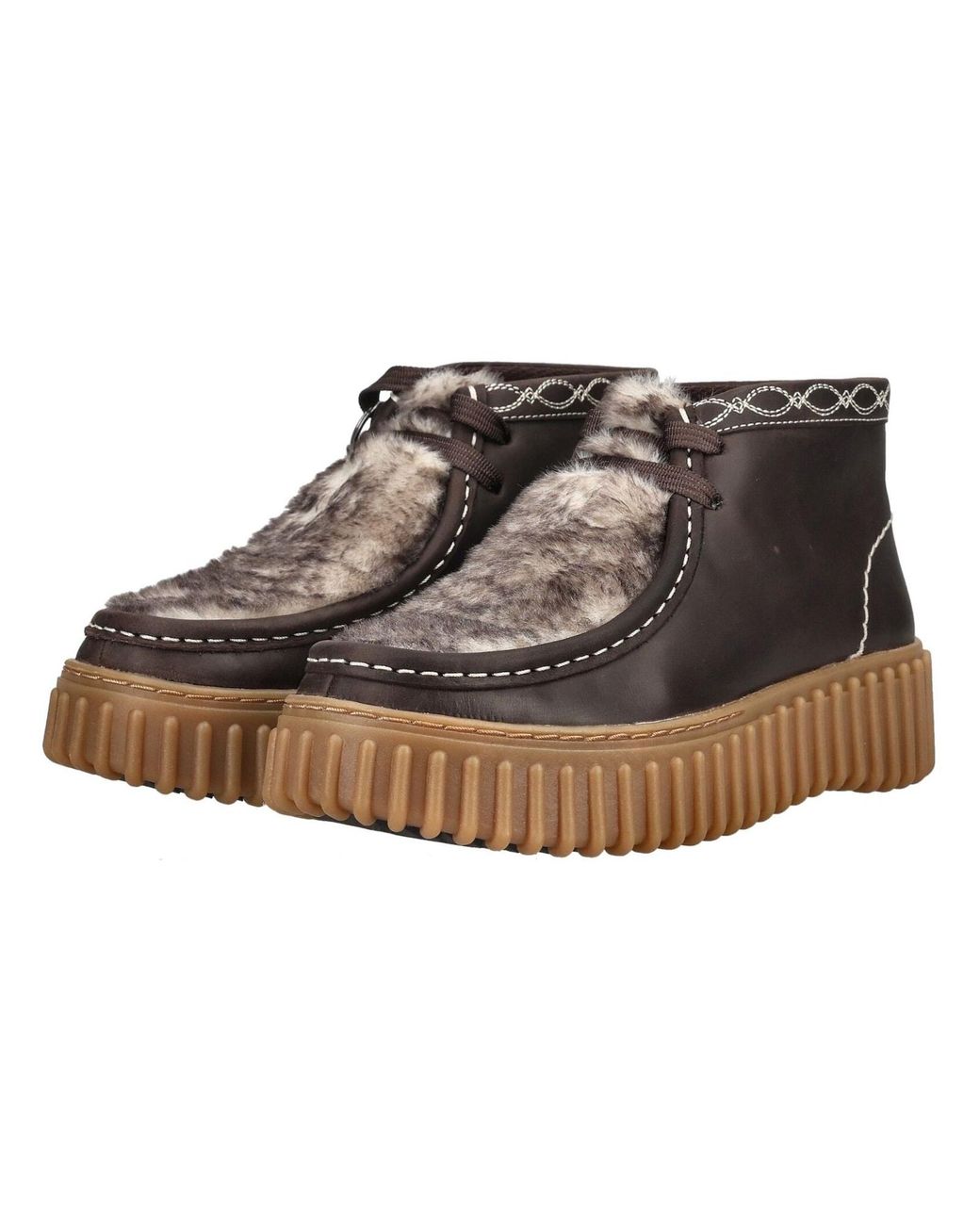Clarks Brown Stiefelette