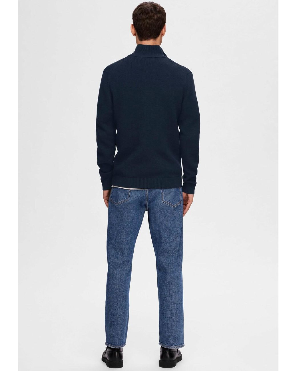 SELECTED Pullover Slhdane in Blue für Herren