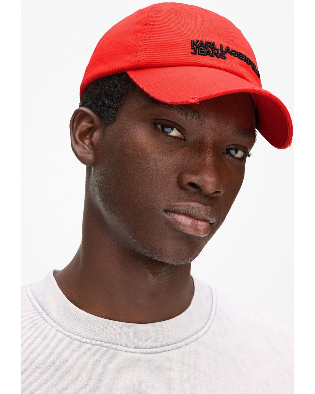 Karl Lagerfeld Cap in Red für Herren