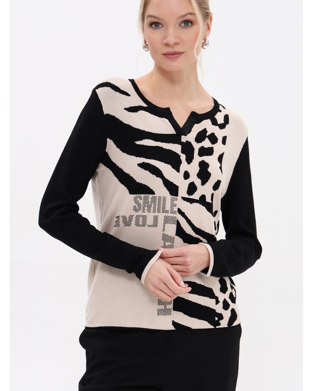 Passioni Black Pullover