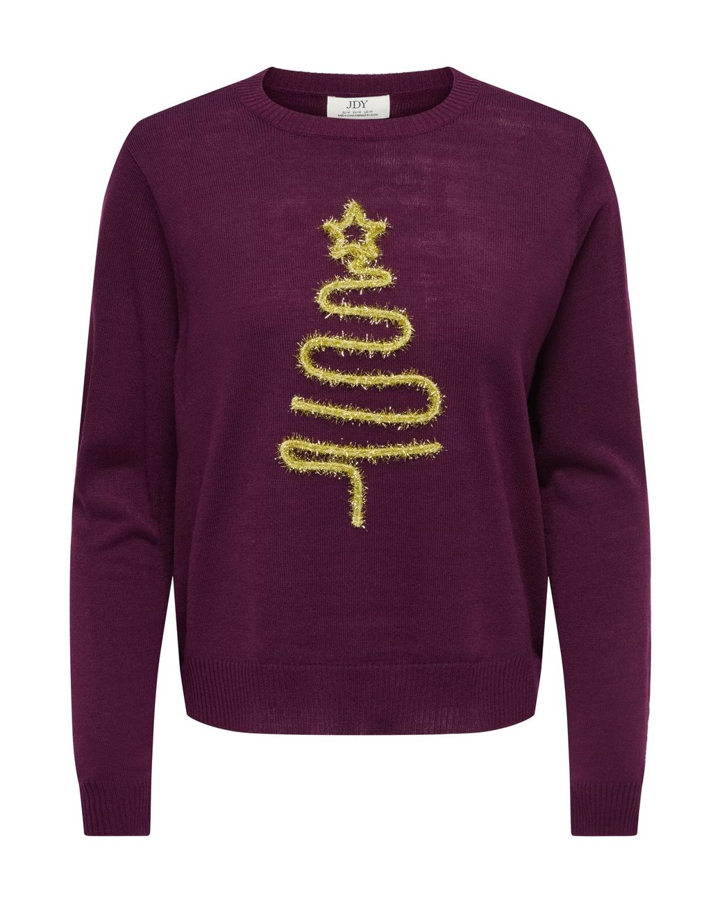 Jdy Purple Pullover Star
