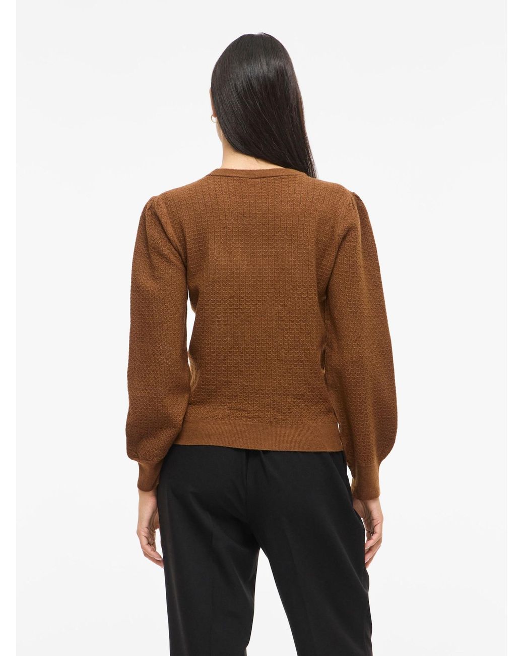 Vila Brown Pullover Vimable