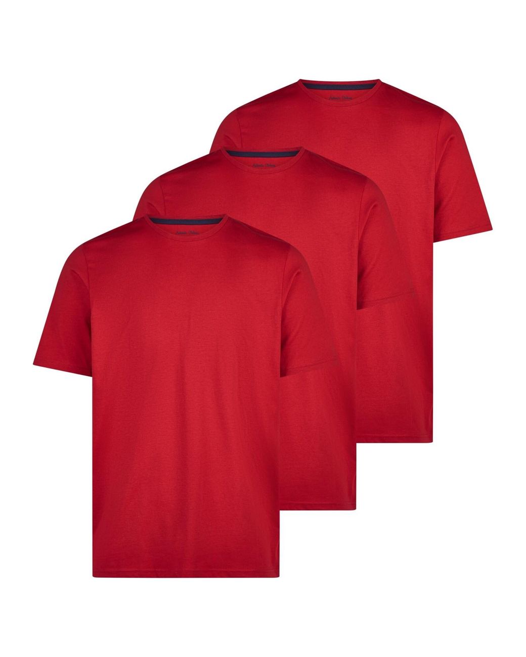 Redmond Shirt Basic in Red für Herren