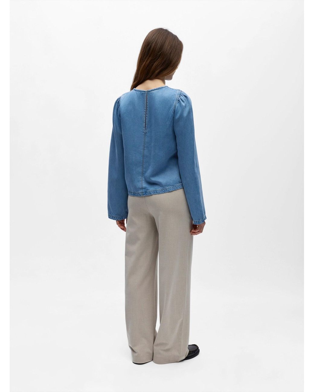 Object Blue Bluse Objframe