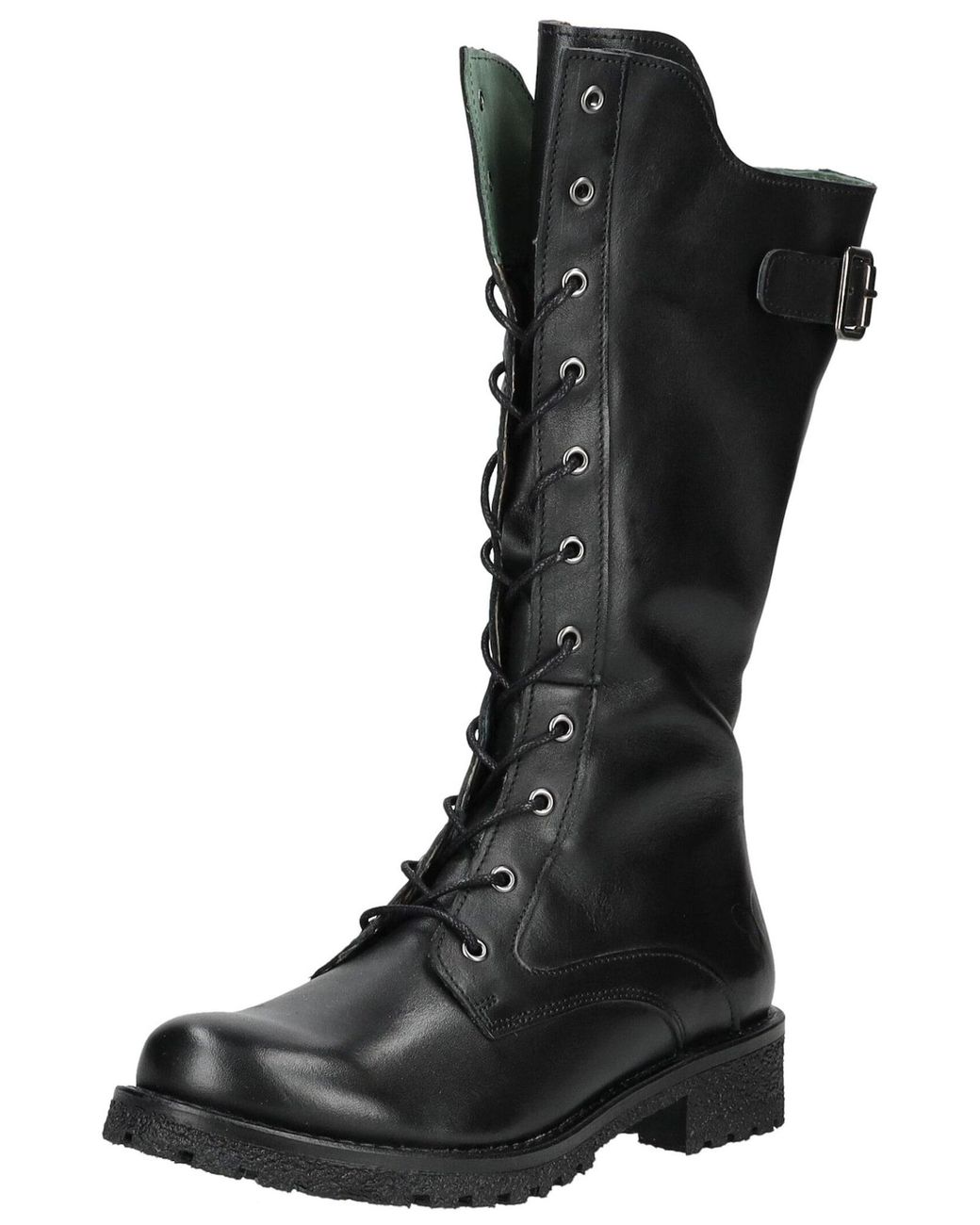 Felmini Black Schnürstiefel Caster E331