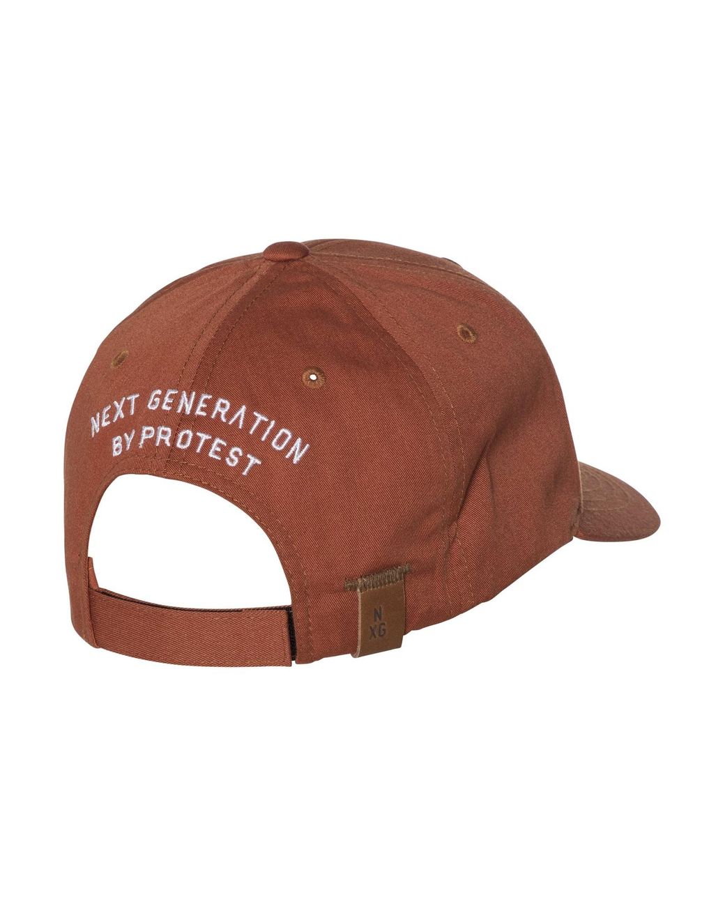 Protest Brown Cap Nxg Soba