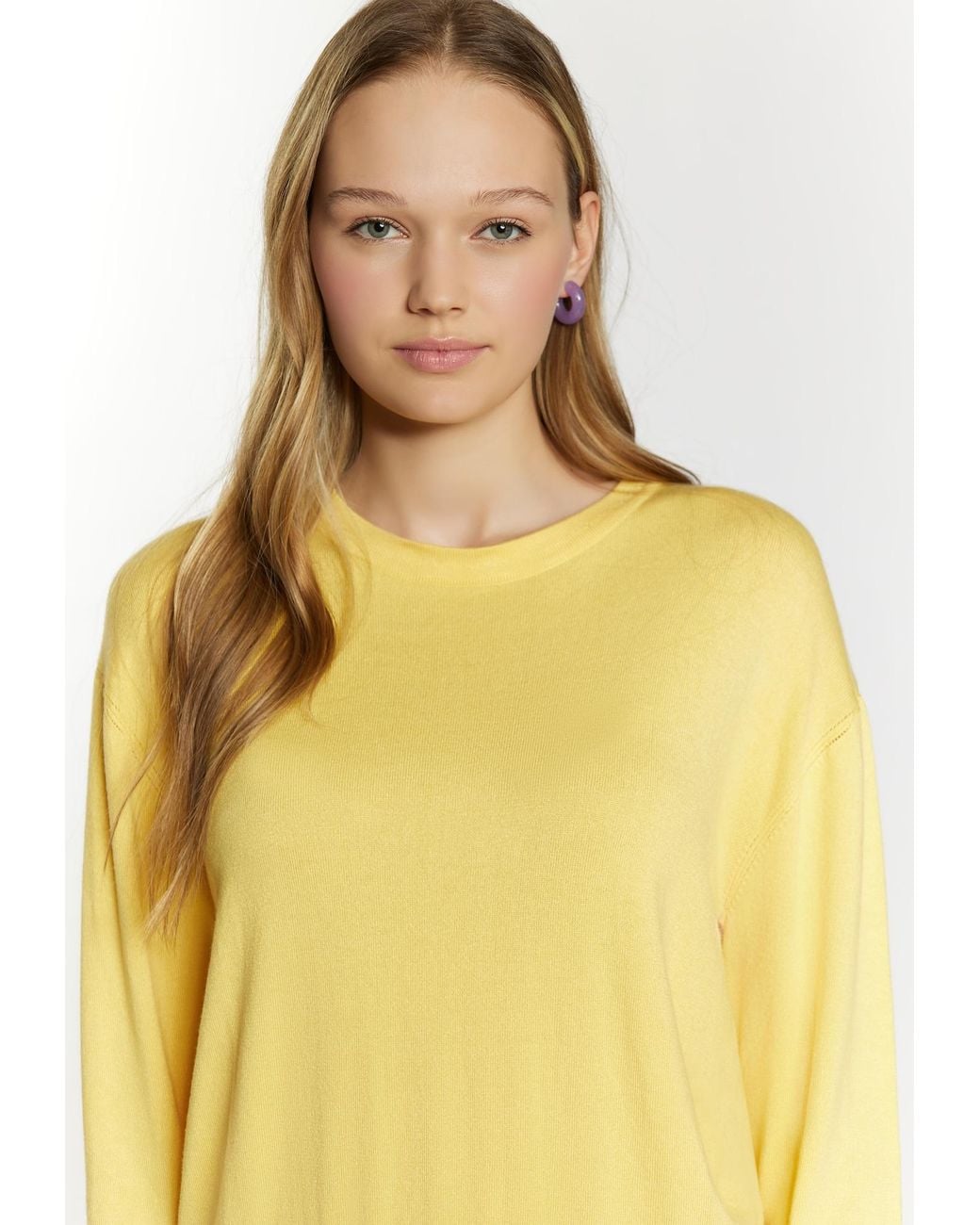 myMo Yellow Pullover Keepsudry