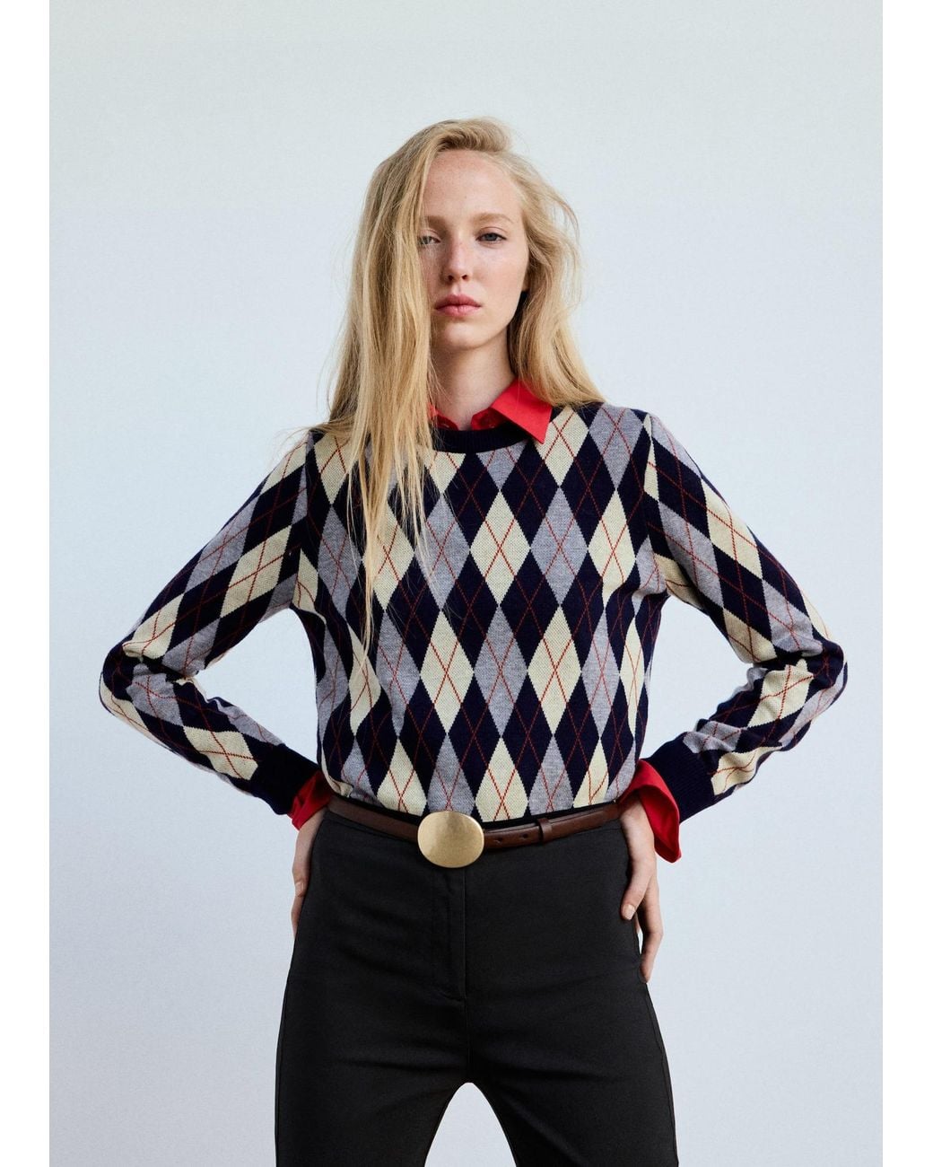 Mango Blue Pullover Jack