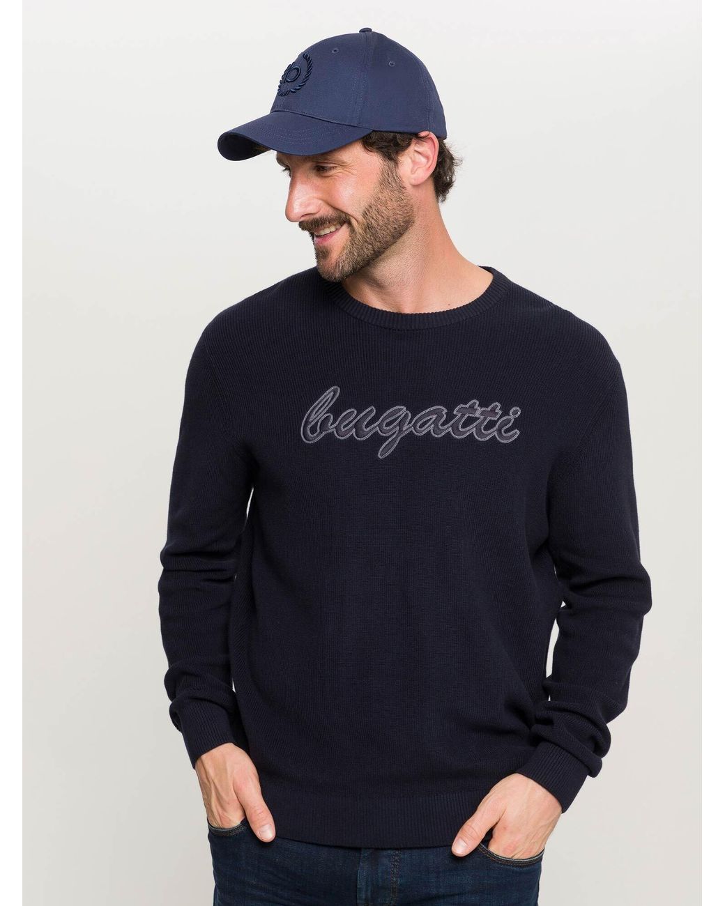 Bugatti Cap in Blue für Herren