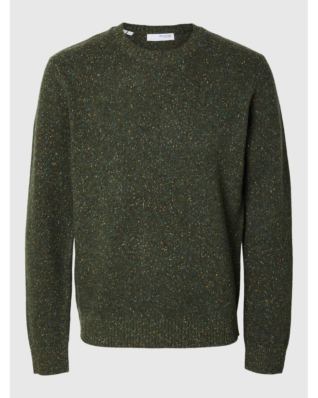 SELECTED Pullover Slhneil in Green für Herren
