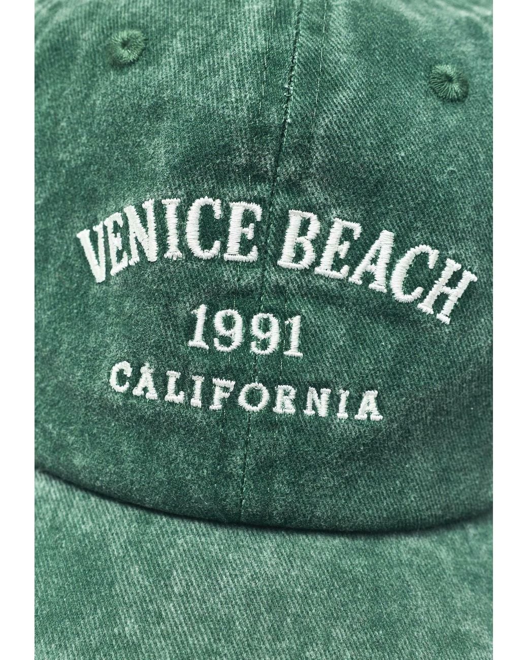 Pull&Bear Green Cap Venice