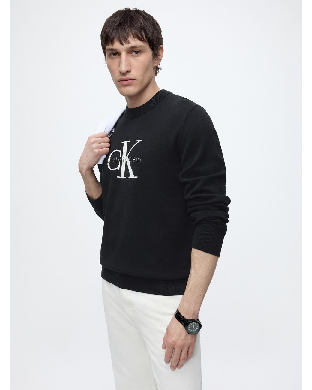 Calvin Klein Pullover in Black für Herren
