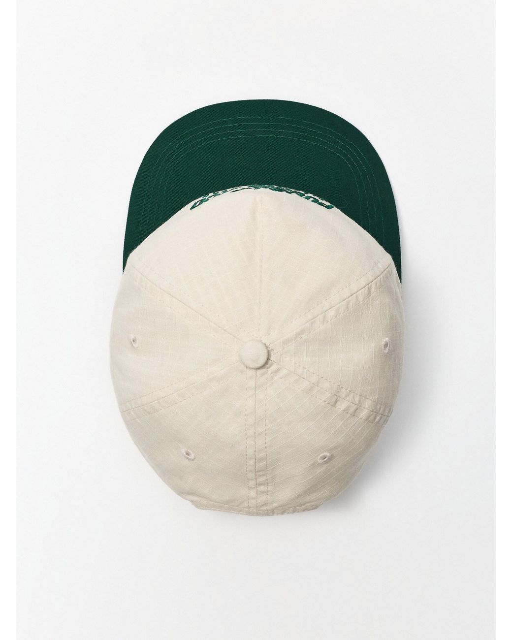 Pull&Bear Green Cap Puerto Rico Stwd