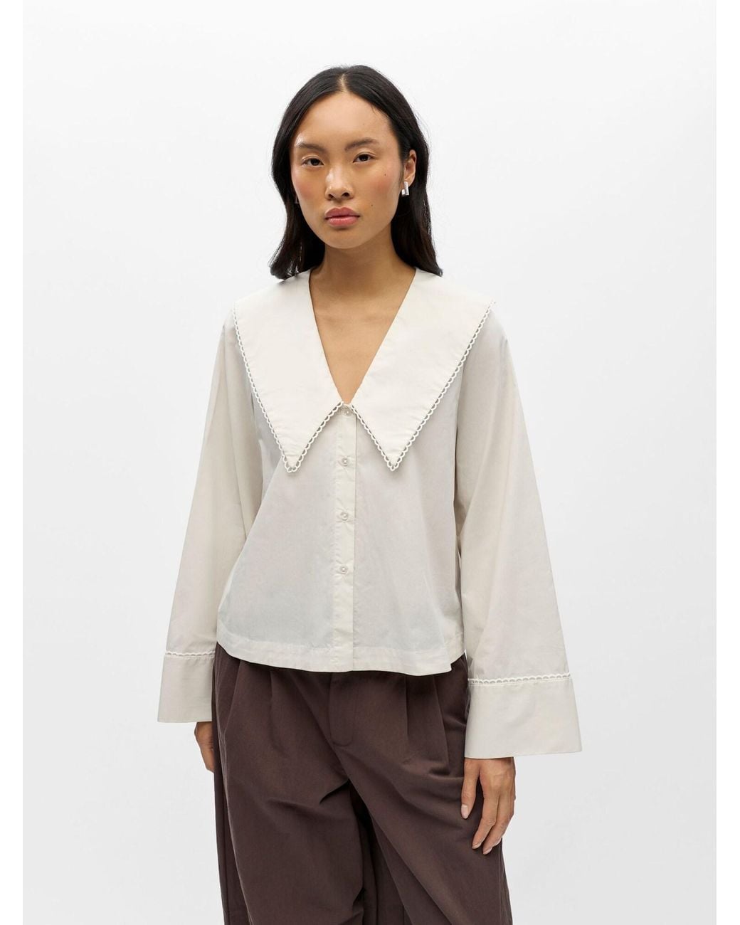Object White Bluse Objhope