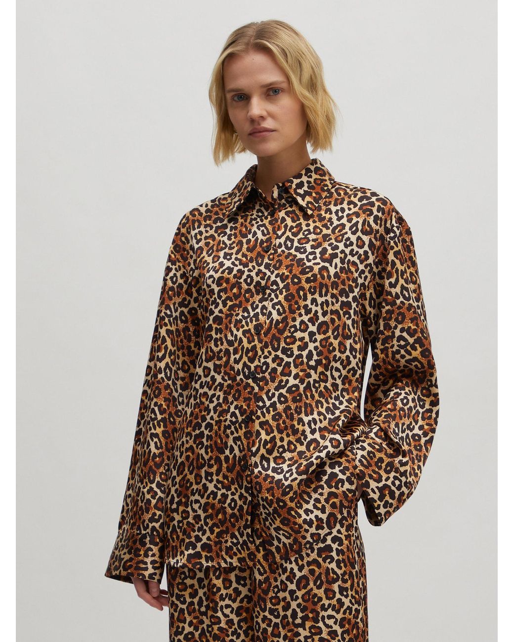 EDITED Brown Bluse Leonora