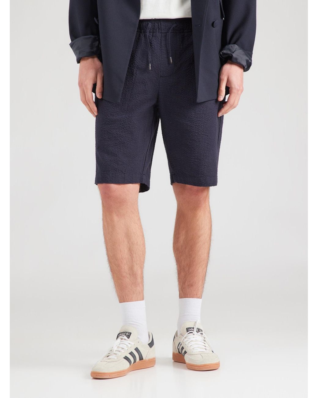 INDICODE Shorts Drum in Blue für Herren
