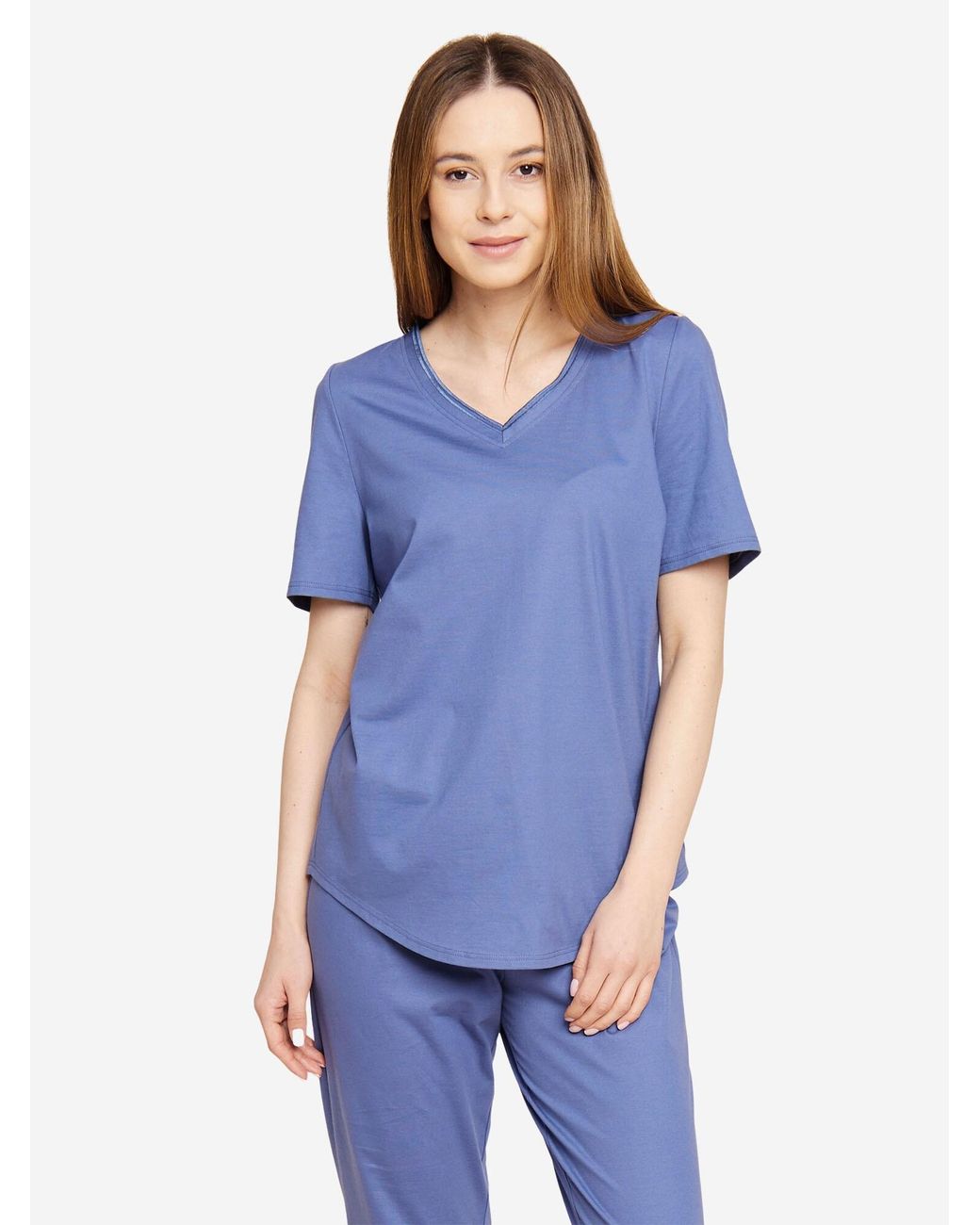 RÖSCH Blue Pyjamaoberteil Basic