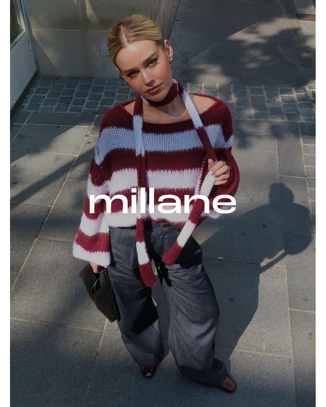 millane White Strickjacke