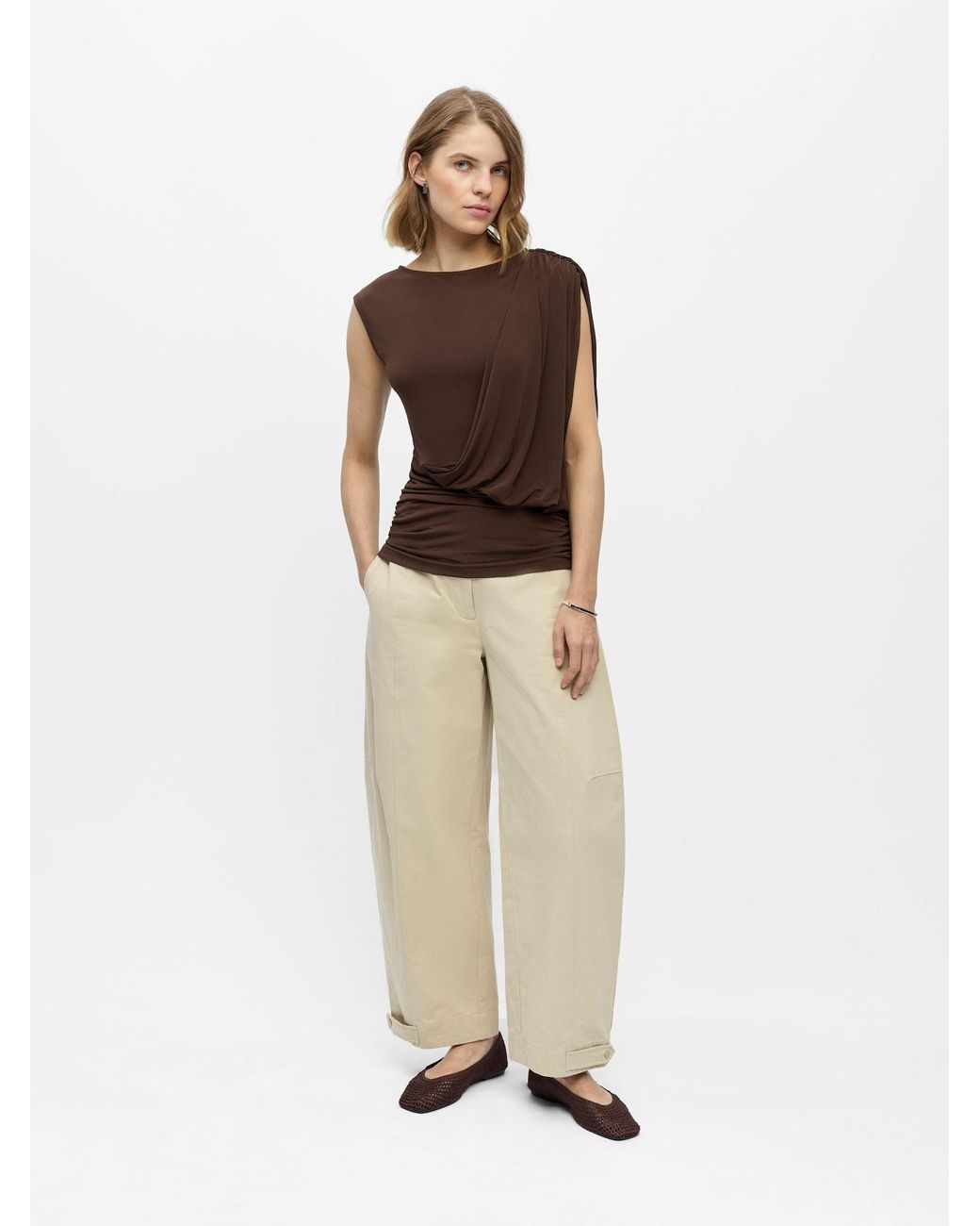 Object Brown Top Objdellie