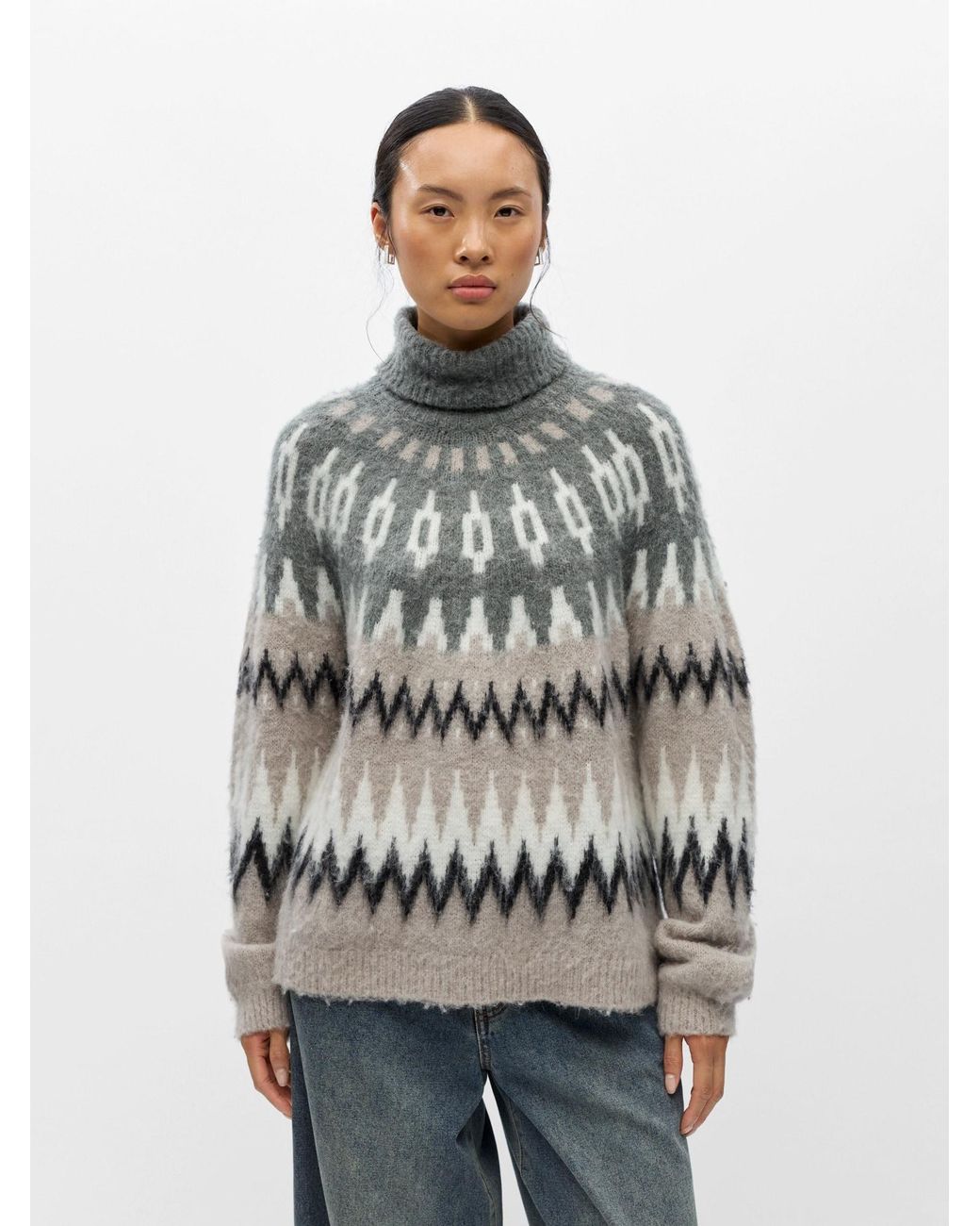 Object Gray Pullover Objjaade Diana
