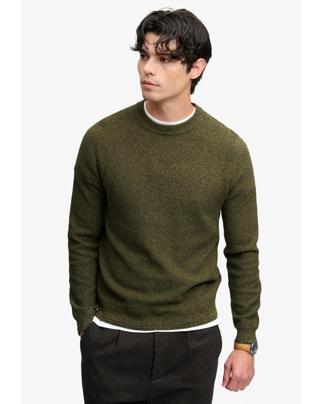 Superdry & Co Pullover in Green für Herren