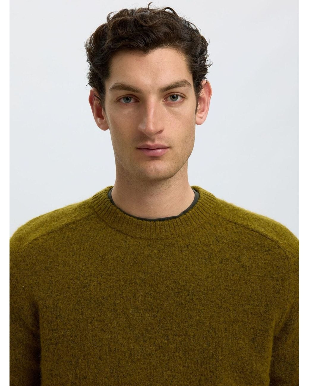 SELECTED Pullover 16086699 in Green für Herren
