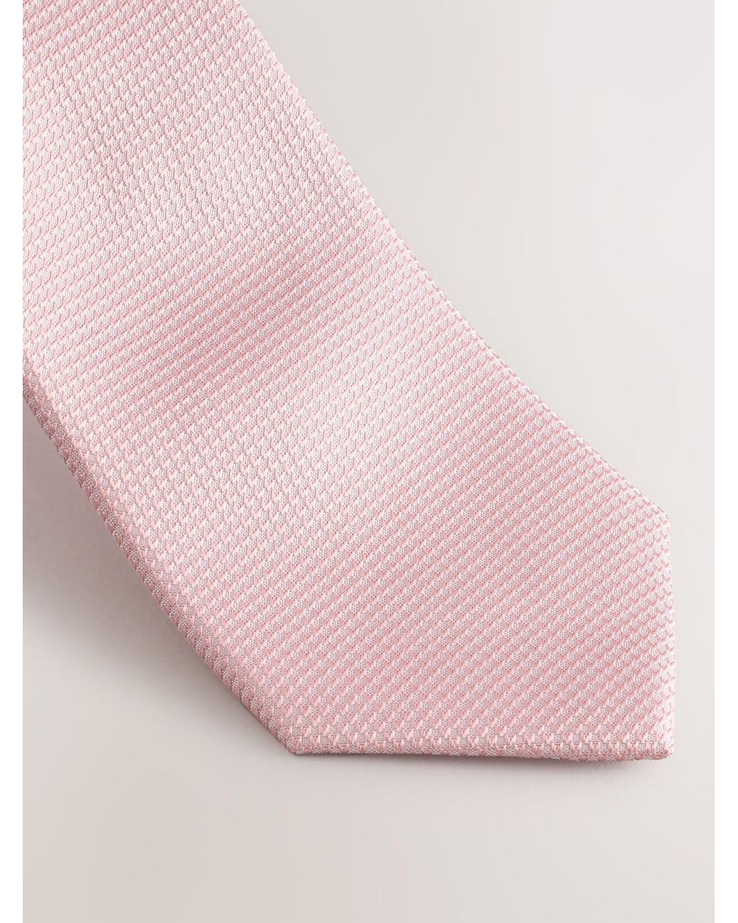 Next Set: Krawatte Und Einstecktuch in Pink für Herren