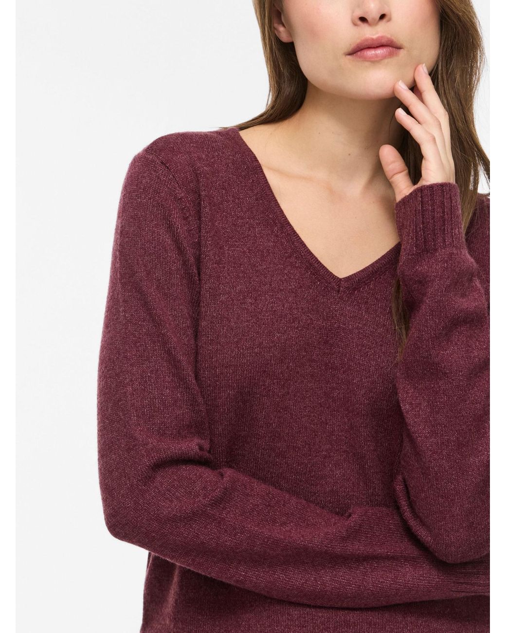 Vila Red Pullover Viril