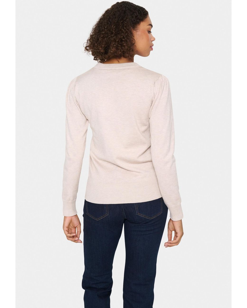Saint Tropez Natural Pullover